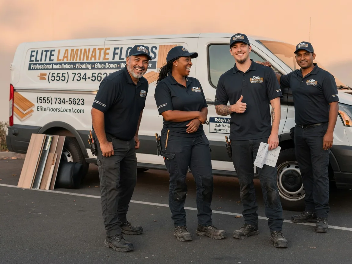 Laminate flooring installation company in Hope, ND